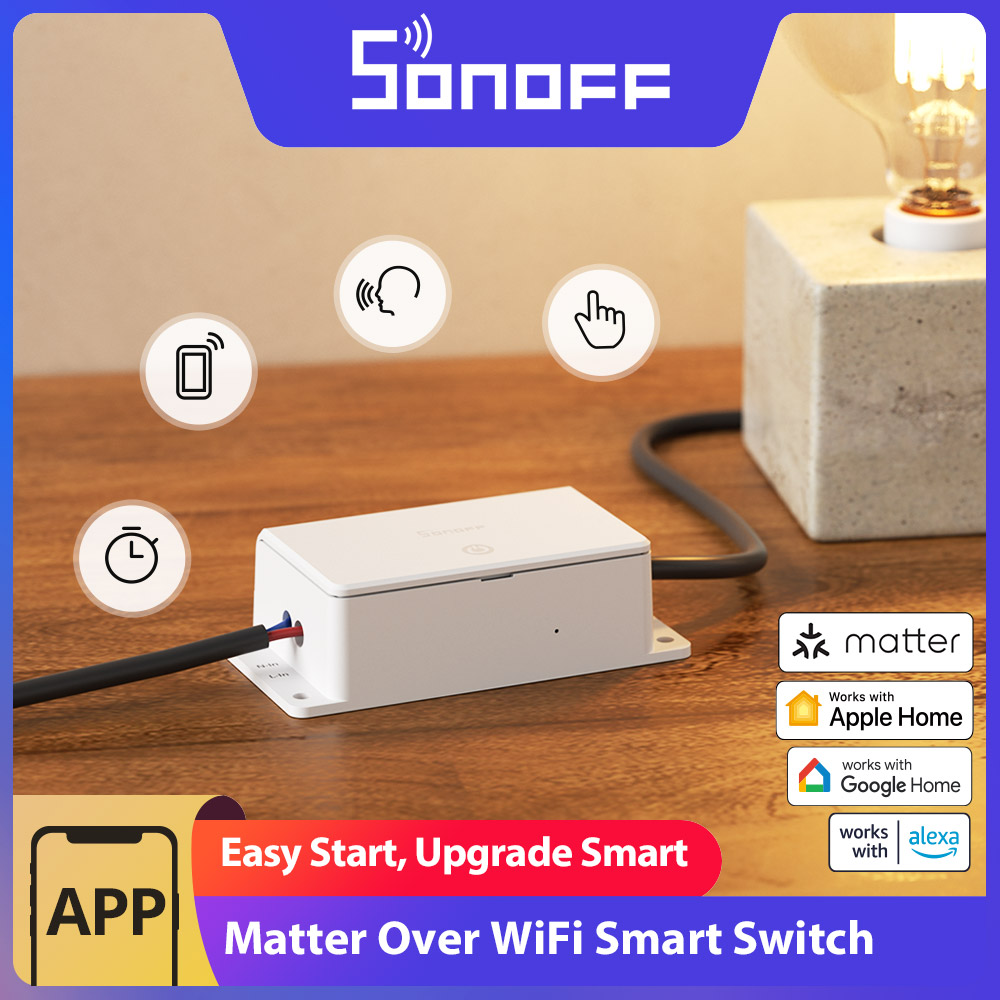Sonoff Basic - สวิตช์อัจฉริยะ SONOFF BASIC-1GS Matter Over WiFi