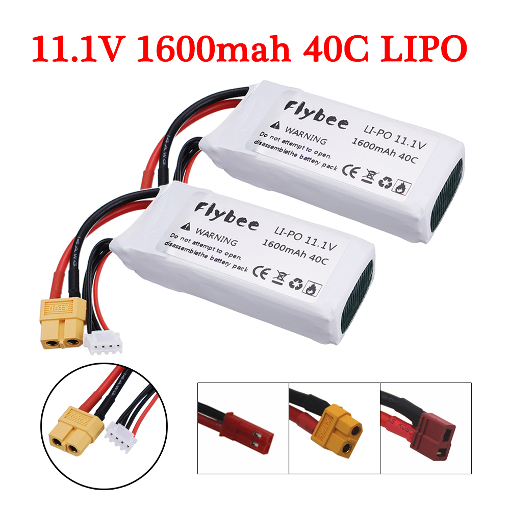 Shelly Plug - 2Pcs Rate 40C 11.1V 1600MAh แบตเตอรี่