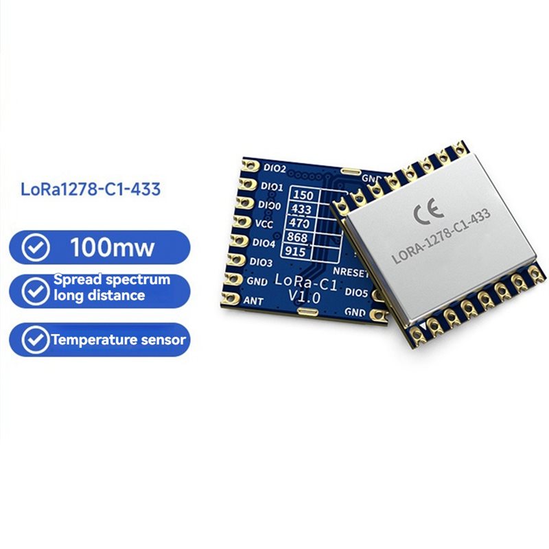 โมดูลสื่อสารไร้สาย Lora1278-C1 - Smart Home Module Iot บทวิจารณ์และราคา