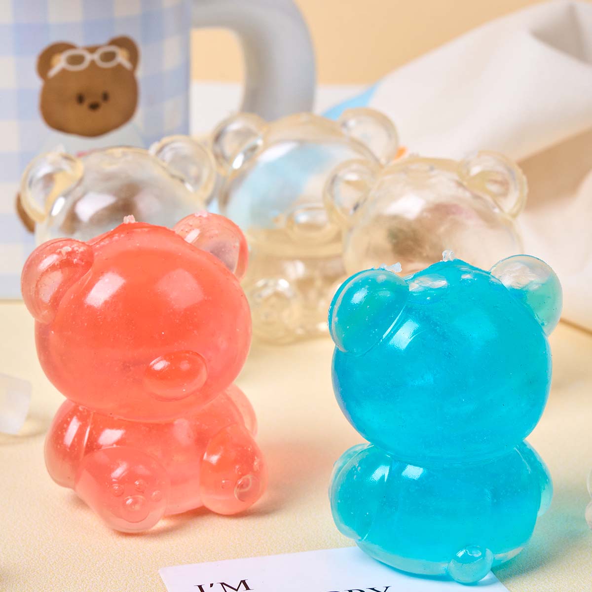เปลือกบอลเปล่า TPR รูปหมีน่ารั - Shelly Plug บทวิจารณ์และราคา