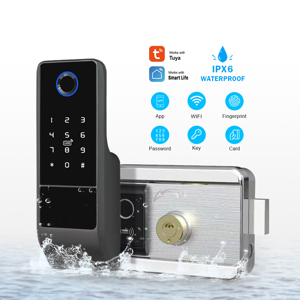 ล็อคประตูอัจฉริยะกันน้ำแบบ WiF - Tuya Smart บทวิจารณ์และราคา