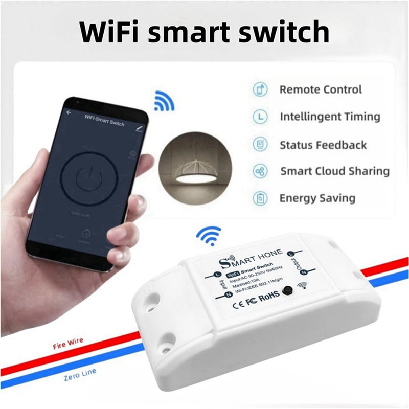 AB33-4X สวิตช์อัจฉริยะ Tuya สำ - Smart Relay Tuya บทวิจารณ์และราคา