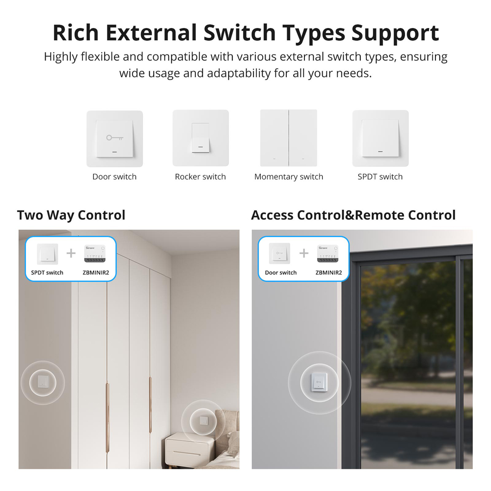 SONOFF ZBMINIR2 Extreme Zigbee - Sonoff Mini R4 บทวิจารณ์และราคา