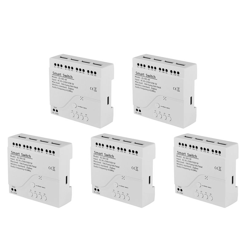 5X โมดูลสวิตช์อัจฉริยะ Tuya Zi - Smart Relay Tuya บทวิจารณ์และราคา