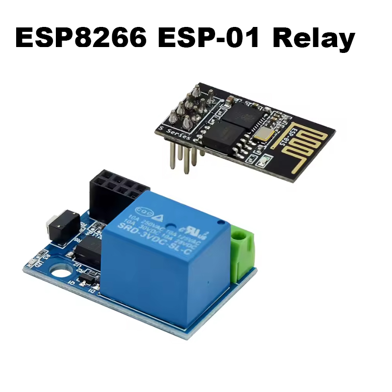 ESP8266 ESP-01S 5V ไวไฟรีเลย์โ - Smart Home Module Iot บทวิจารณ์และราคา